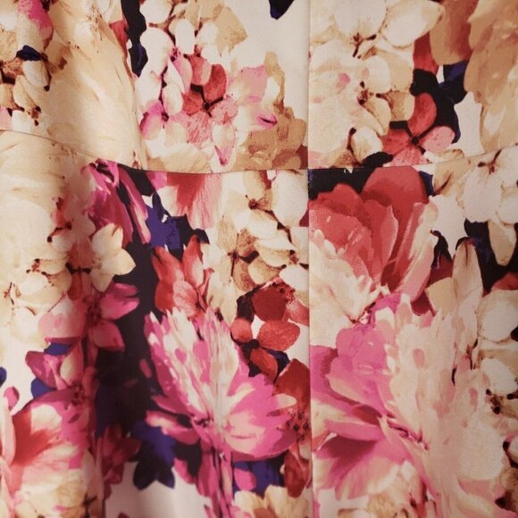 Lane Bryant Womens Plus Floral A-line Skirt 20 - Picture 3 of 6